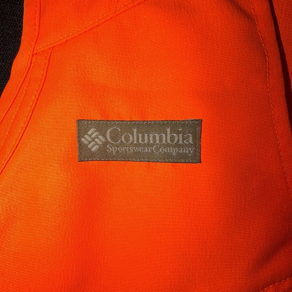Columbia Grouse Comfort Vest Men’s Medium Blaze Orange Hunting Vest - Picture 6 of 6
